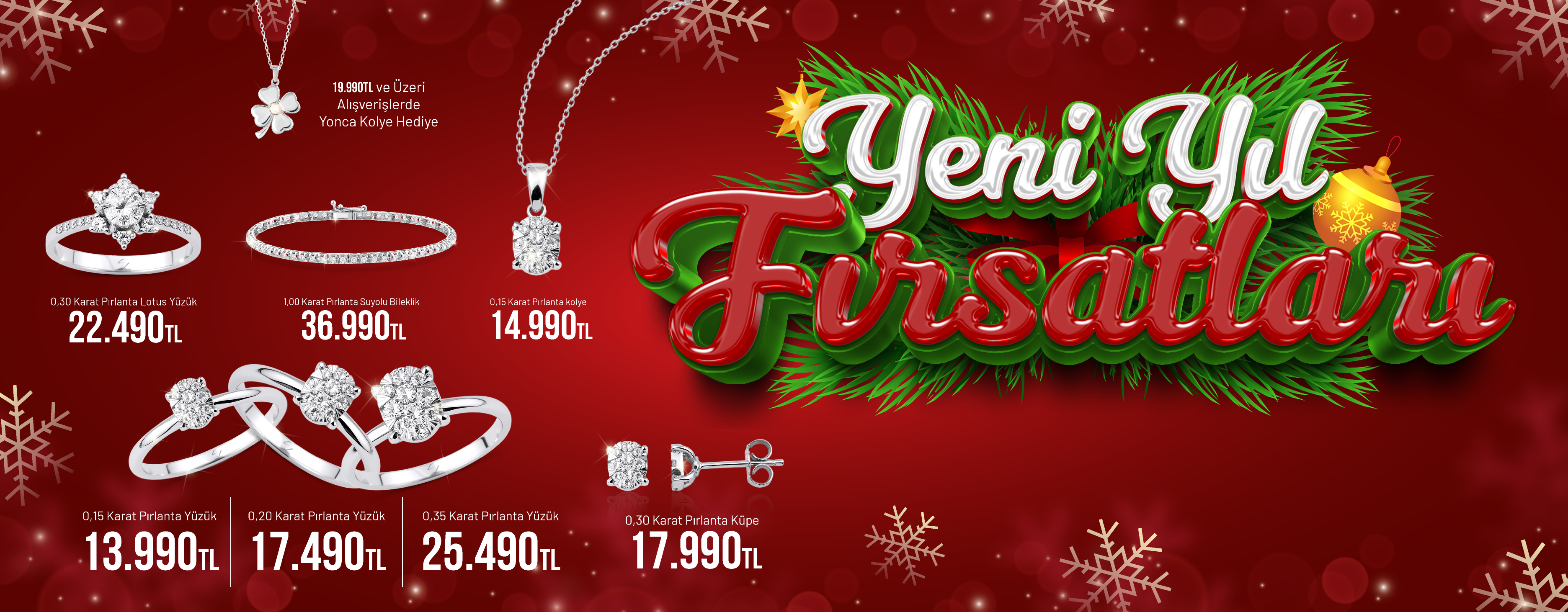 Sina Pırlanta Yeni Yıl Fırsatları