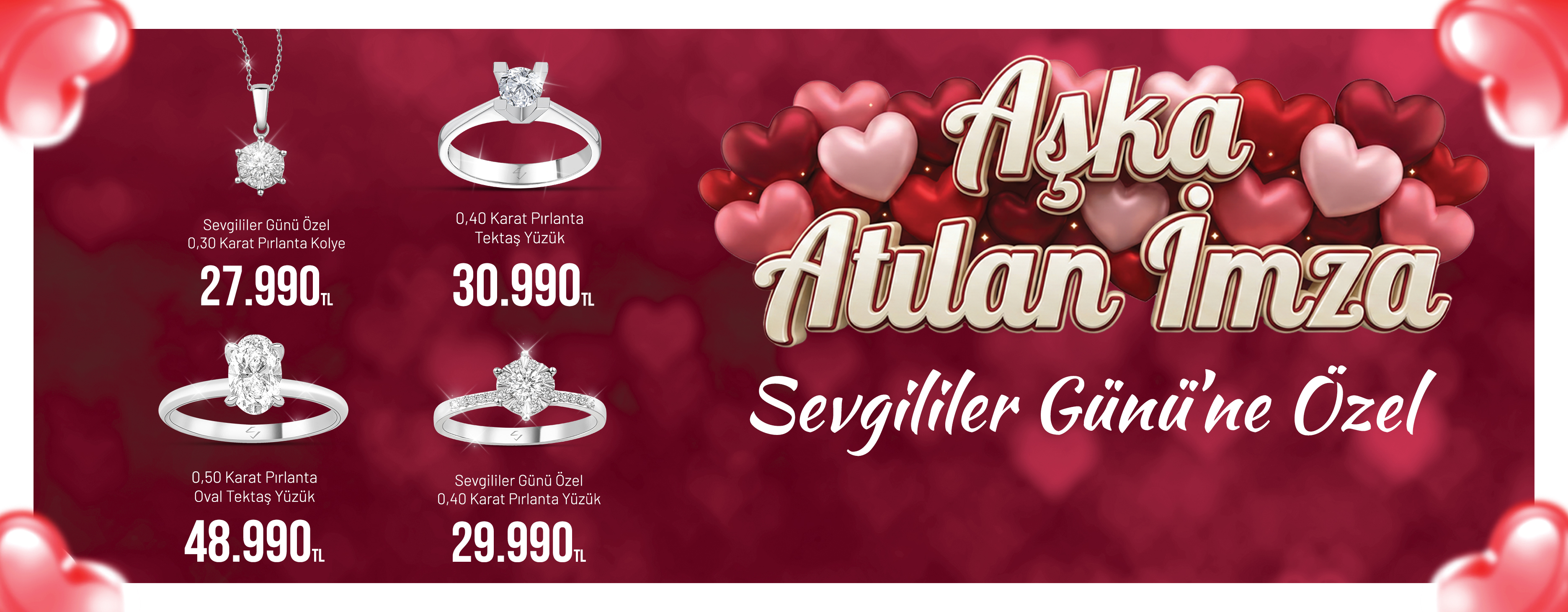 Sina Pırlanta Sevgililer Günü Fırsatları