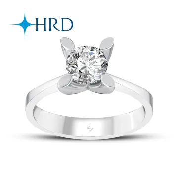1 Karat Online Özel HRD Sertifikalı Pırlanta Tektaş Yüzük