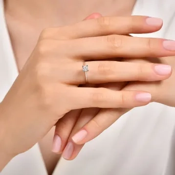 0,28 Karat Online Özel Pırlanta Tektaş Yüzük