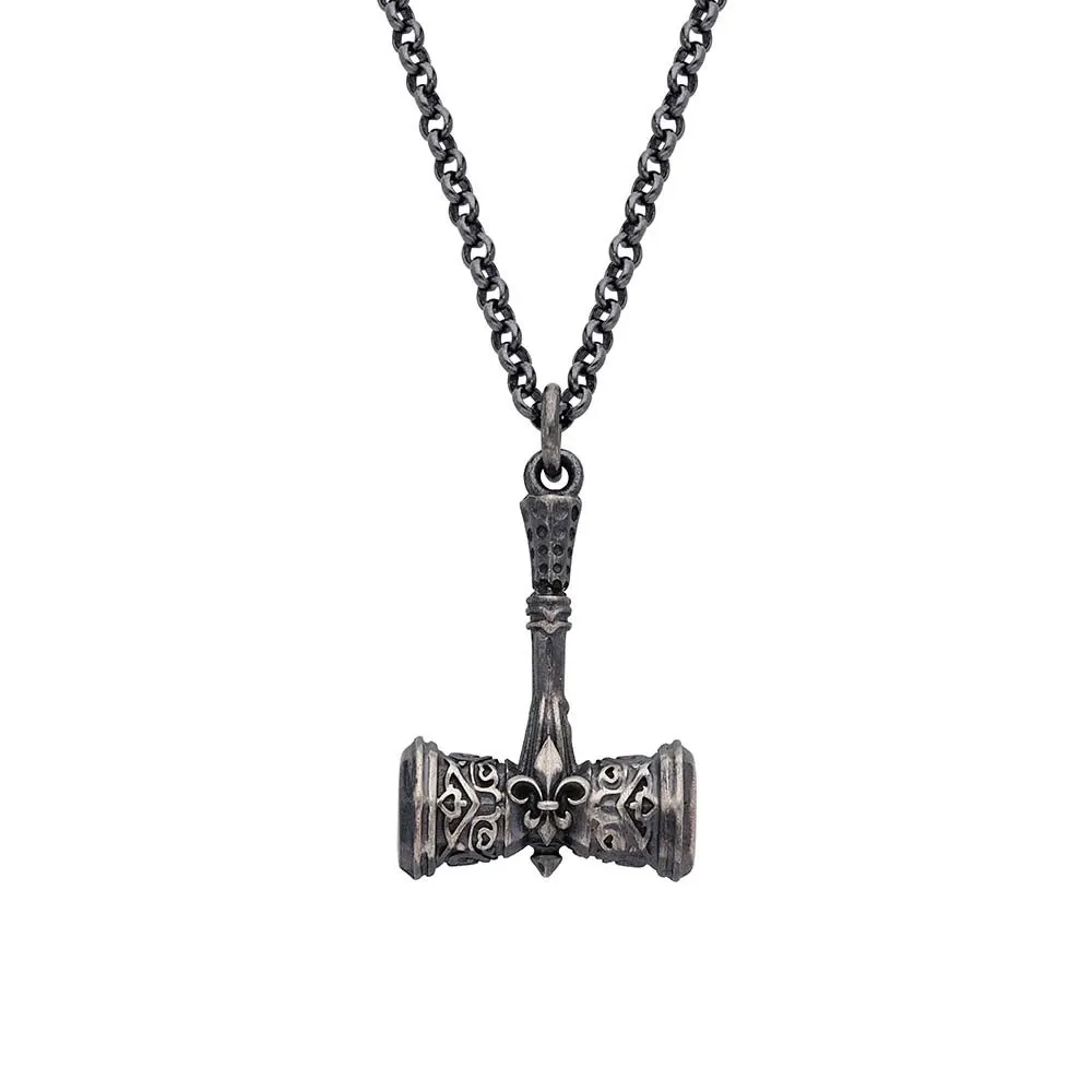 Sina Erkek Gümüş Axe Kolye GM00406