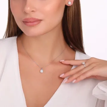 0,16 Karat Harmony Tasarım Pırlanta Kolye