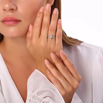 0,73 Karat Pırlantalı Vintage Yüzük