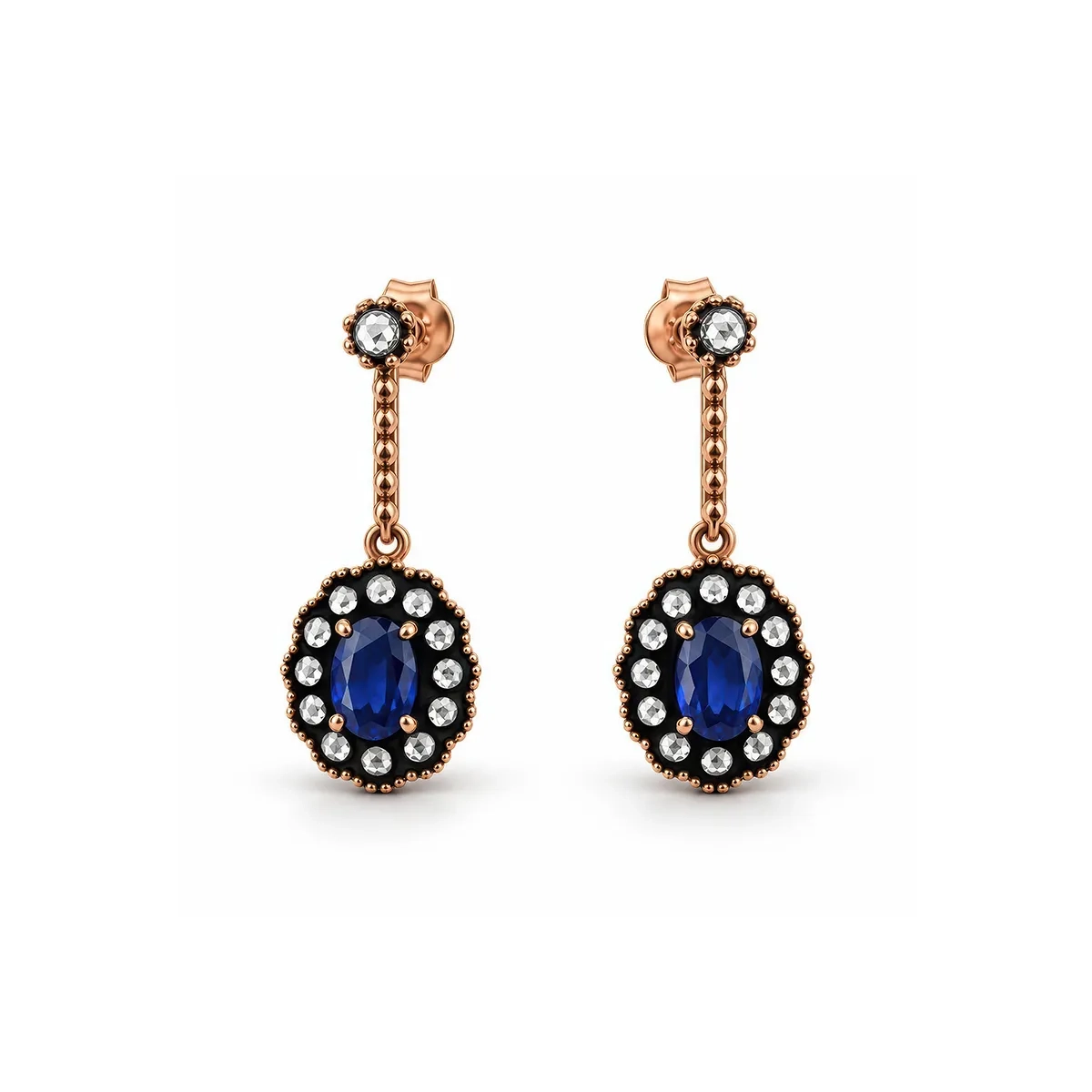 1,50 Karat Elmas Pırlantalı Küpe