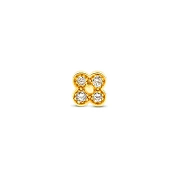 0,04 Karat Pırlantalı Piercing