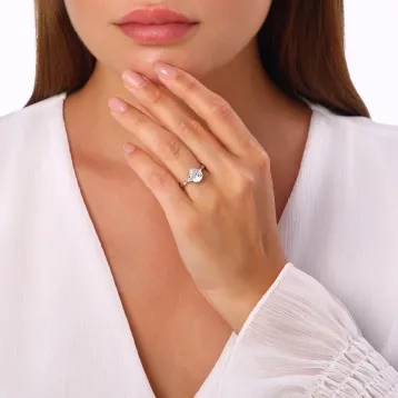 2,15 Karat Pırlantalı Tasarım Yüzük