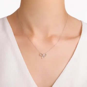 0,02 Karat Pırlanta Tasarım Kolye
