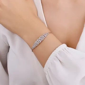 1,30 Karat Pırlanta Baget Bileklik