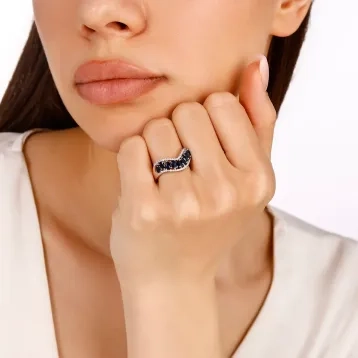 1,72 Karat Pırlantalı Trend Yüzük