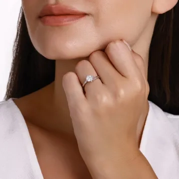 0,20 Karat Pırlanta Tasarım Yüzük