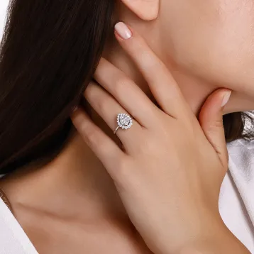 0,62 Karat Pırlanta Trend Yüzük