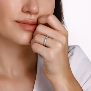 0,18 Karat Pırlanta Trend Yüzük