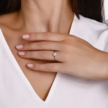 0,28 Karat Pırlanta Trend Yüzük