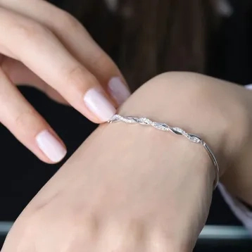 0,26 Karat Pırlantalı Fantezi Bileklik