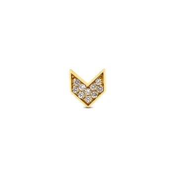 0,08 Karat Pırlantalı Tragus