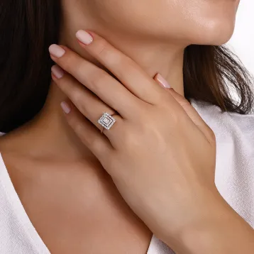 0,27 Karat Pırlanta Tasarım Yüzük