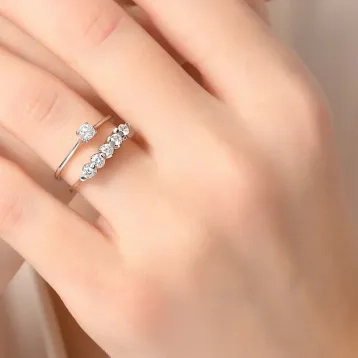 0.40 Karat Beştaş Pırlantalı Yüzük