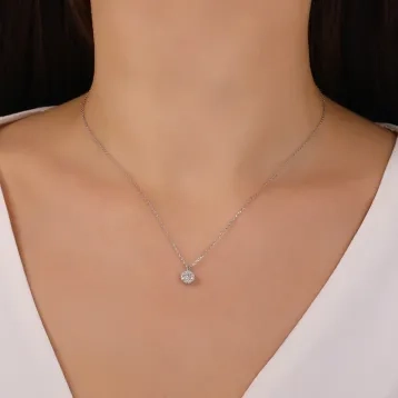 0,29 Karat Pırlanta Trend Kolye