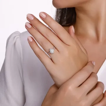 0,39 Karat Pırlanta Trend Yüzük