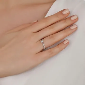 0,43 Karat Pırlanta Trend Yüzük