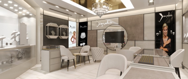 Sina Pırlanta'nın yeni Mağazası Mall of İstanbul'da Açıldı